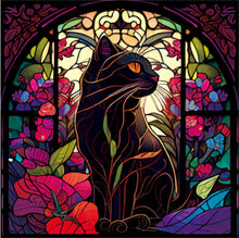 Load image into Gallery viewer, Wooden Puzzle - Moody Cat