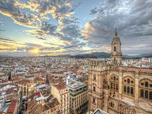 Load image into Gallery viewer, paint by numbers | On top of the Roofs | advanced cities landscapes | FiguredArt
