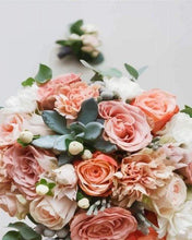 Load image into Gallery viewer, paint by numbers | Pink Rose Bouquet | advanced flowers | FiguredArt