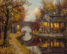 Load image into Gallery viewer, Paint by numbers | Retirement and tranquility | advanced new arrivals landscapes cities | Figured'Art
