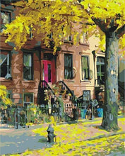 Load image into Gallery viewer, paint by numbers | Porch | cities intermediate | FiguredArt