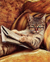 Load image into Gallery viewer, paint by numbers | Dont mess with This Cat | animals cats intermediate | FiguredArt