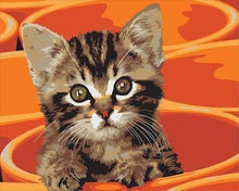 Load image into Gallery viewer, paint by numbers | Painting Small Cat | animals cats easy | FiguredArt