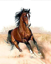 Load image into Gallery viewer, paint by numbers | Horse in full swing | animals easy horses | FiguredArt