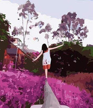 Load image into Gallery viewer, paint by numbers | Color Lavender | easy landscapes | FiguredArt