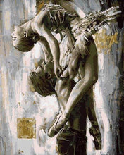 Load image into Gallery viewer, paint by numbers | Classical Couple Dance | dance intermediate nude romance | FiguredArt