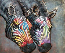 Load image into Gallery viewer, paint by numbers | Zebras | advanced animals zebras | FiguredArt