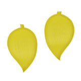 Diamond Painting 1 Pair of Organizational Trays Leaf Design Yellow Accessory