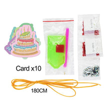 Load image into Gallery viewer, Diamond Painting Pendant 10 Piece Set