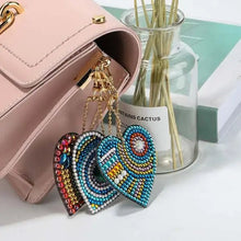 Load image into Gallery viewer, Diamond Painting Heart Pendant 5pc Set