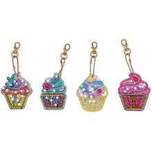 Load image into Gallery viewer, Diamond Painting Pendant Muffin 4 Piece Set