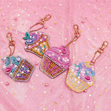 Load image into Gallery viewer, Diamond Painting Pendant Muffin 4 Piece Set