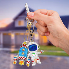 Load image into Gallery viewer, Diamond Painting Space-themed Pendant 5-piece Set