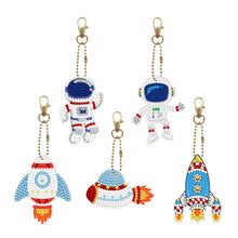 Load image into Gallery viewer, Diamond Painting Space-themed Pendant 5-piece Set