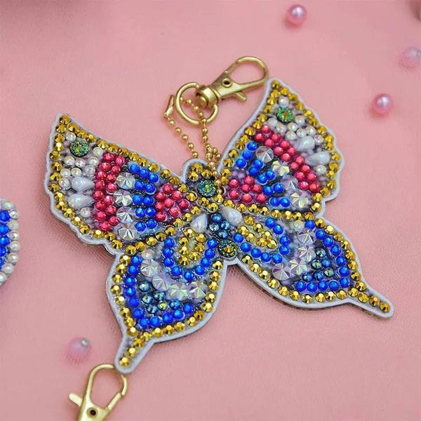 Diamond Painting Butterfly Charms Set of 5 Pieces