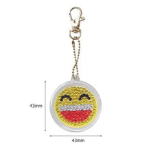 Load image into Gallery viewer, Diamond Painting Pendant Smiley 5 Piece Set