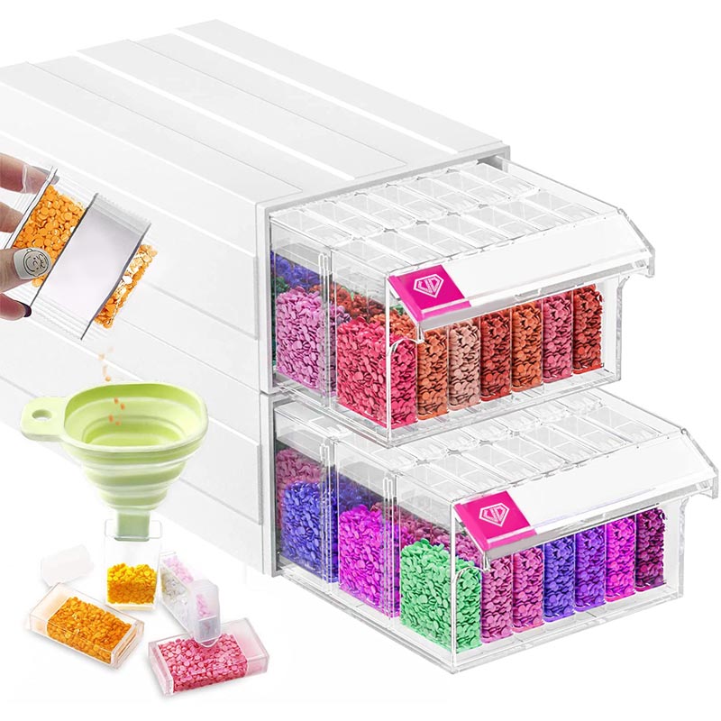 Diamond Painting storage box accessories – Figured'Art