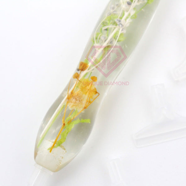 Diamond Painting Ergonomic Premium Pen Green Orange Plants