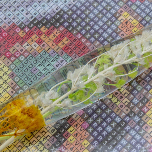 Diamond Painting Ergonomic Premium Pen Green Orange Plants