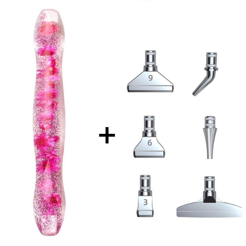 Diamond Painting Ergonomic Premium Pen Pink Flowers 5 Variations