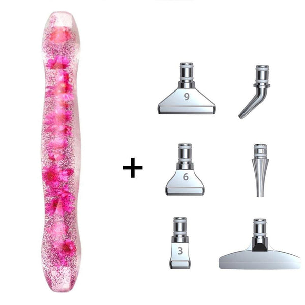 Diamond Painting Ergonomic Premium Pen Pink Flowers 5 Variations