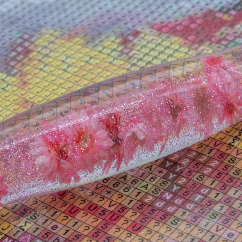 Diamond Painting Ergonomic Premium Pen Pink Flowers