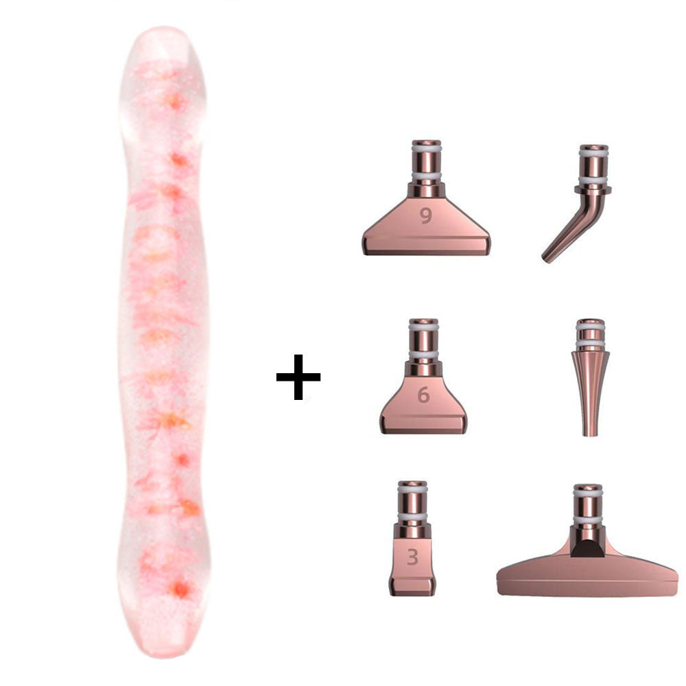 Diamond Painting Ergonomic Premium Pen Pink Flowers