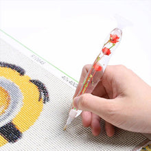 Load image into Gallery viewer, Diamond Painting Ergonomic Premium Pen Red Flowers