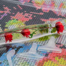 Load image into Gallery viewer, Diamond Painting Ergonomic Premium Pen Red Flowers