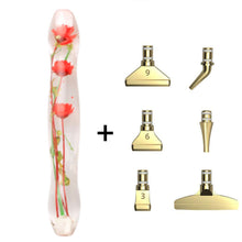 Load image into Gallery viewer, Diamond Painting Ergonomic Premium Pen Red Flowers