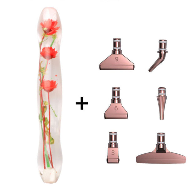 Diamond Painting Ergonomic Premium Pen Red Flowers