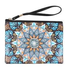 Load image into Gallery viewer, Diamond Painting Wrist Bag Mandala Blue