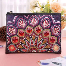 Load image into Gallery viewer, Diamond Painting wrist bag red peacock