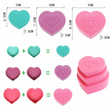 Load image into Gallery viewer, Diamond Painting heart-shaped organizational tray accessory