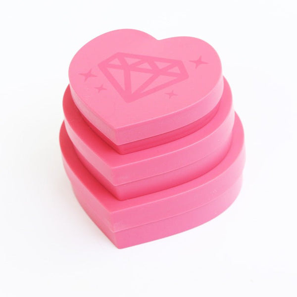 Diamond Painting heart-shaped organizational tray accessory