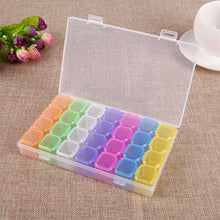 Load image into Gallery viewer, Diamond Painting L Storage Box with 28 colorful compartments accessories