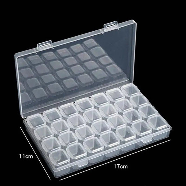 Diamond Painting L Storage Box with 28 Compartments Accessories