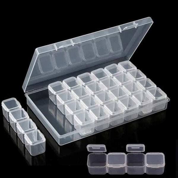 Diamond Painting L Storage Box with 28 Compartments Accessories