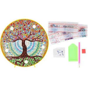 Diamond Painting LED Lamp Tree