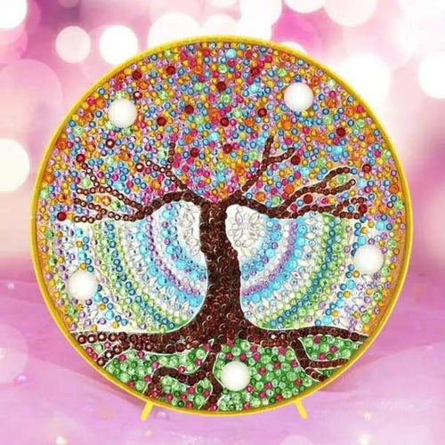 Diamond Painting LED Lamp Tree