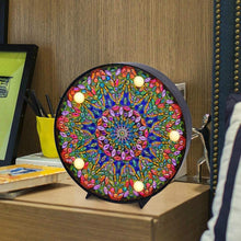 Load image into Gallery viewer, Diamond Painting LED Light Mandala Green