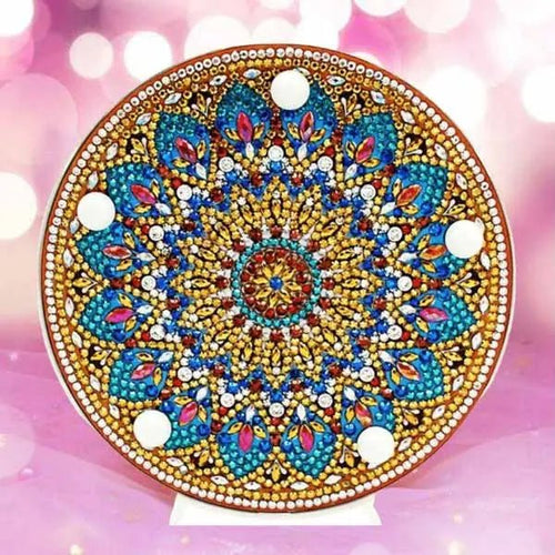 Diamond Painting LED Lamp Mandala Star