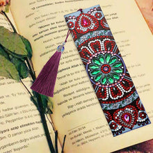 Load image into Gallery viewer, Diamond Painting Bookmark Flower with Heart