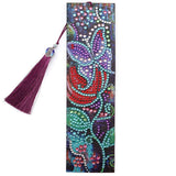 Diamond Painting Bookmark Flower with Butterfly
