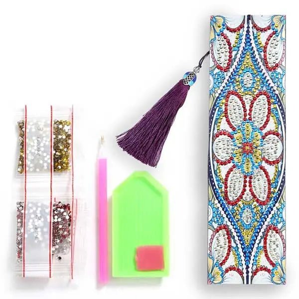 Diamond Painting Bookmark Flowers