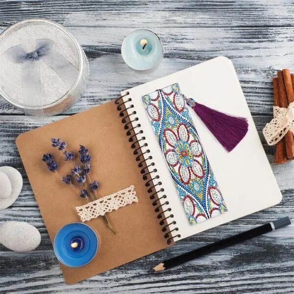 Diamond Painting Bookmark Flowers