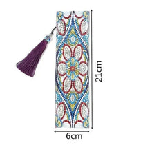 Load image into Gallery viewer, Diamond Painting Bookmark Flowers