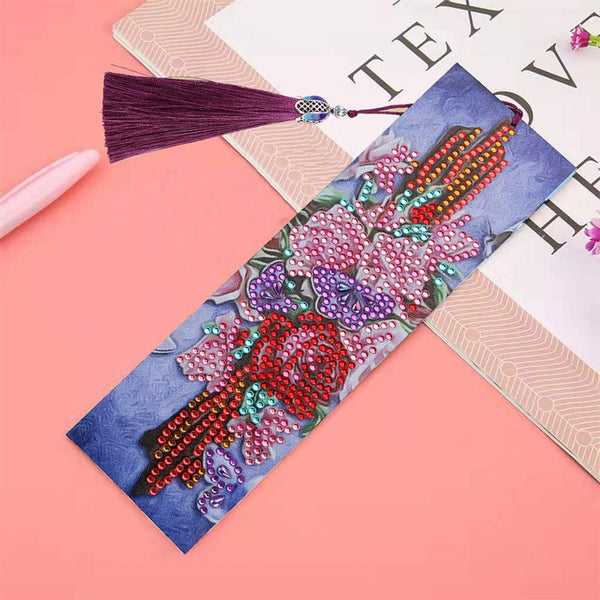 Diamond Painting Bookmark Bouquet of Flowers