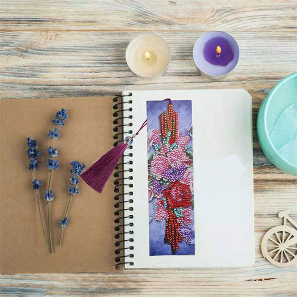 Diamond Painting Bookmark Bouquet of Flowers