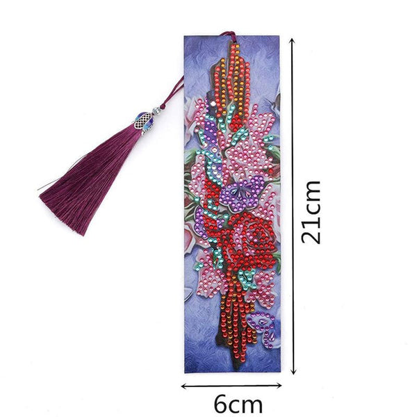 Diamond Painting Bookmark Bouquet of Flowers